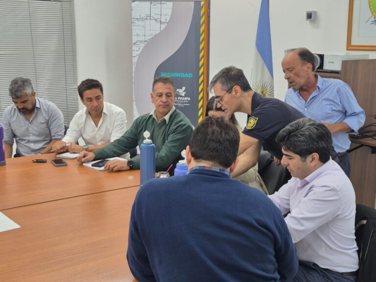 Comité de Crisis coordina un operativo integral por el temporal en Santa Rosa