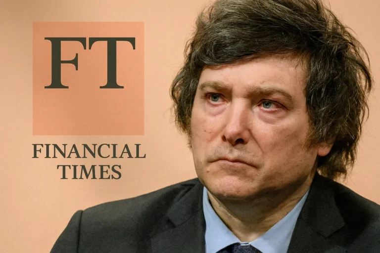 Tras el dato de marzo, Financial Times advirtió que la batalla de Milei contra la inflación "se está estancando"