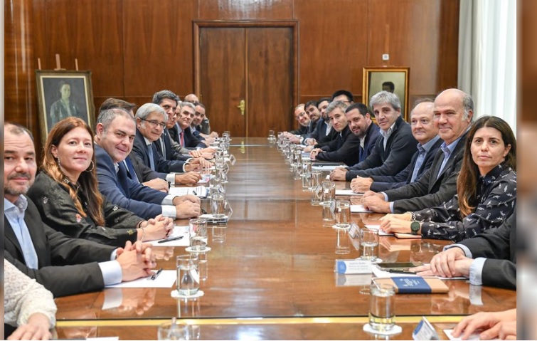 Luis Caputo se reunió con autoridades de la Cámara Argentino-China