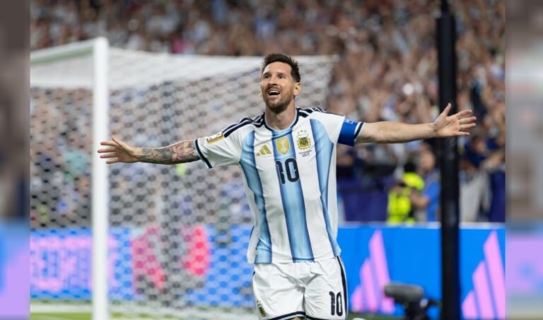 Con el triplete a Argelia, Messi es el máximo goleador histórico de la Copa del Mundo