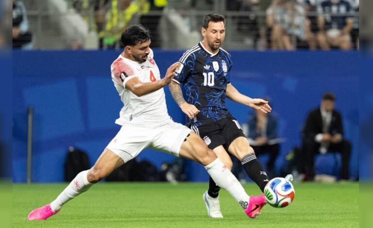 Messi, tras ganarle a Jordania: “Seguimos juntos”