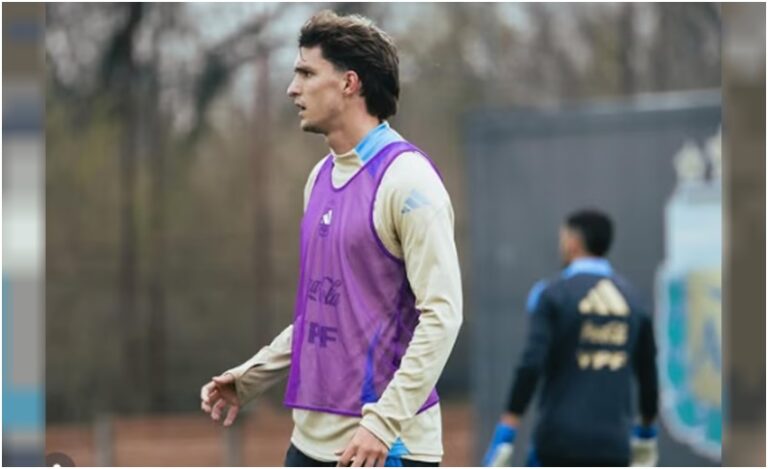 Balerdi sufrió un desgarro y quedó afuera del Mundial con la Selección argentina
