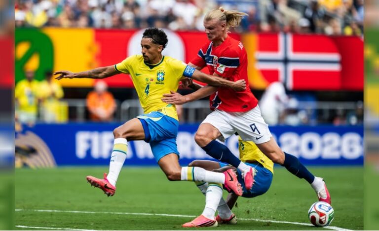 Brasil perdió con Noruega y quedó fuera del Mundial 2026