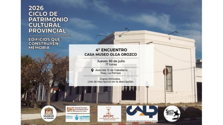 “Edificios que construyen memoria”: la Casa Museo Olga Orozco recibe el cuarto encuentro del ciclo